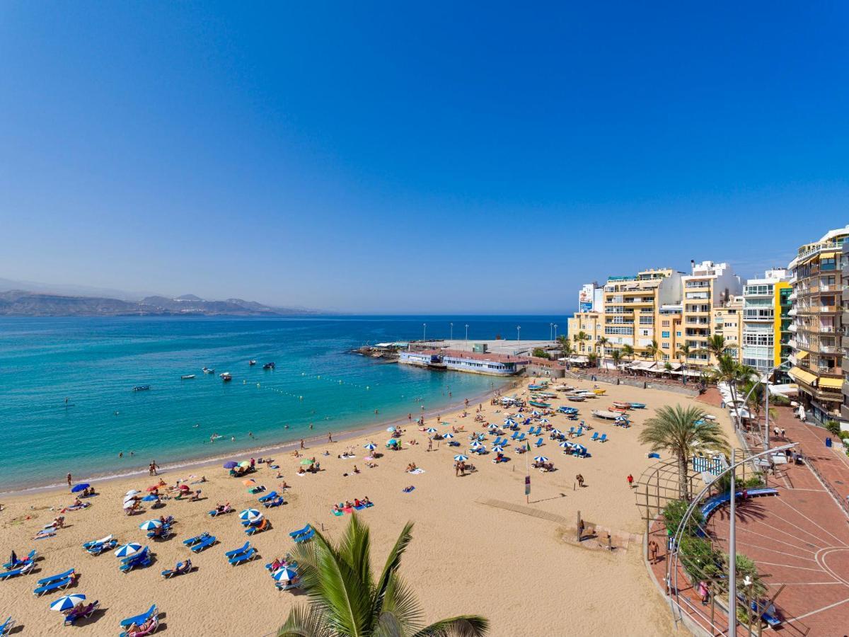 2 Bedrooms & Spectacular Views In Best Part Of Las Canteras ลาสปัลมาส เด กรานคานาเรีย ภายนอก รูปภาพ